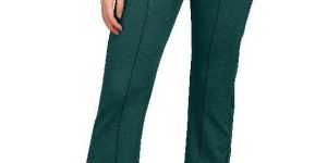 Ladies Green Lycra Trousers
