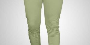 Mens Green 2 Way Lycra Track Pant
