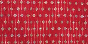 NYLON NET FABRIC WITH SEQUENCE WORK