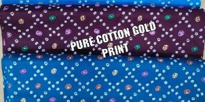 PURE PRINTED COTTN FABRIC