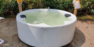 6 Feet Round Spa Tub for 4 Person