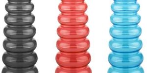 Unbreakable Plastic Pyramid Design Water Bottle Set