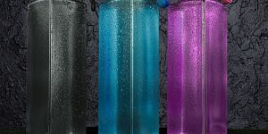 Unbreakable Plastic Square Shape Water Bottle Set