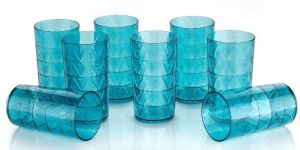 Unbreakable Plastic Triangle Glass Set