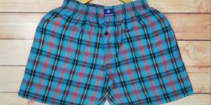 Mens Big Check Boxer Shorts