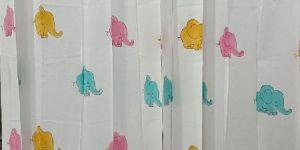 Cotton Hand Block Printed Curtain