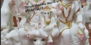 Marble Shiv Parivar Statue