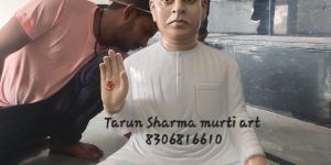 Marble Swami Ji Statue