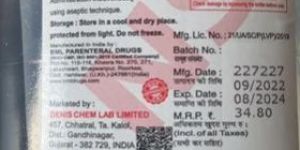 Sodium Chloride 500ml Injection