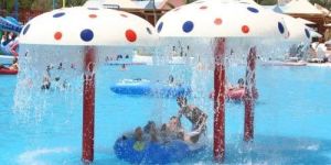 Mushroom Umbrella Water Slide