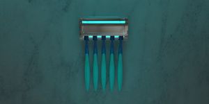 Stainless Steel Toothbrush Holder