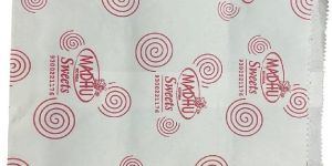 Virgin White Printed Paper Bags