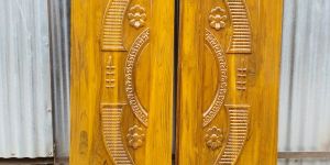 Teak Double Door