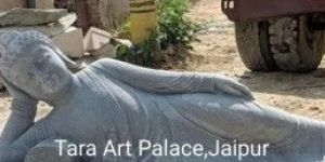 Marble Sleeping Buddha Statue