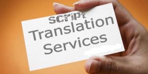 Script Translation Services