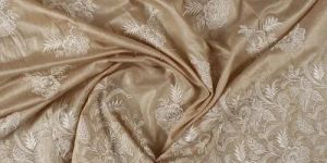 Muga Silk Thread Work Fabric