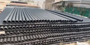 Grey HDPE DWC Pipes