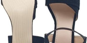 Shoe on Cart Black Stylish Heels for Women