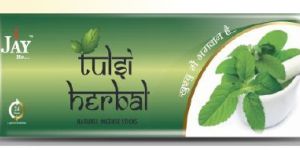 Tulsi Herbal Premium Pouch Green Natural Incense Sticks