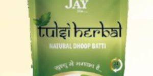 Tulsi Herbal Premium Zipper Pouch Natural Wet Dhoop