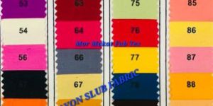 Plain Rayon Slub Fabric