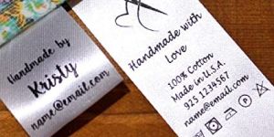 Satin Ribbon Labels