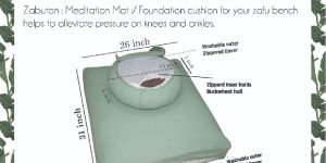 Zafu Zabuton Meditation Set