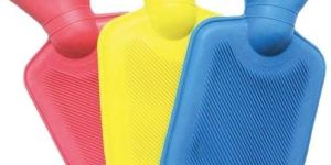 Rainbow Rubber Hot Water Bottle