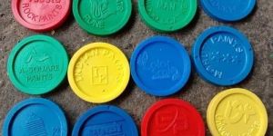 Round Plastic Tokens