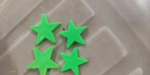 Star Shaped Plastic Tokens
