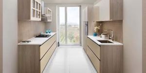 Parallel Modular Kitchen