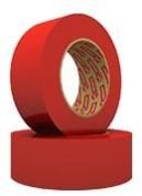 Red Polyester Tape