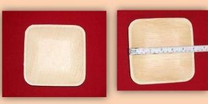 SS 06 Areca Leaf Square Shallow Plates