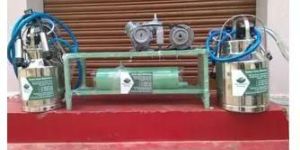 Pipeline Double Can Milking Machine