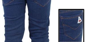 Mens Plain Dobby Jeans