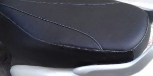 Scooter Lamination Silver Stitch Seat Cover