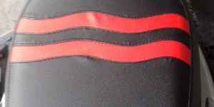 Scooter Red & Black Seat Cover