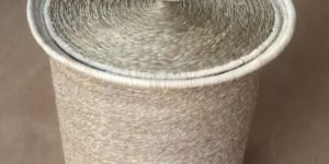 Sabai Grass Laundry Basket with Lid
