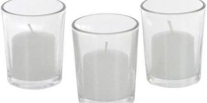 Transparent Candle Glass