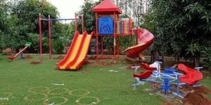 Spiral Playground Slide