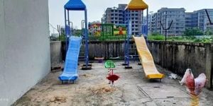 Wavy Playground Slide