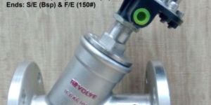 SS Y-Type Pneumatic Angle Seat Valve
