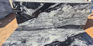 Silver Black Granite