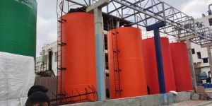 Spiral Vertical HDPE Storage Tanks