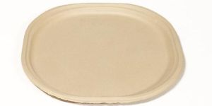 9 Inch Bagasse Plate
