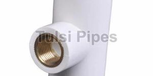 UPVC Threaded Brass Tee