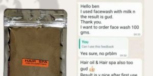 Herbal Hair Spa Kit Powder