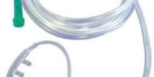 Twin Bore Nasal Oxygen Cannula