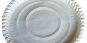 White Plain Paper Plate