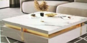 White Italian Center Table